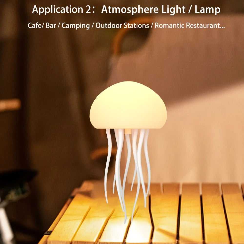 Lampada a forma di medusa