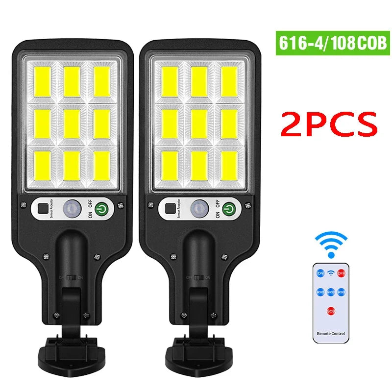 Luminária solar LED