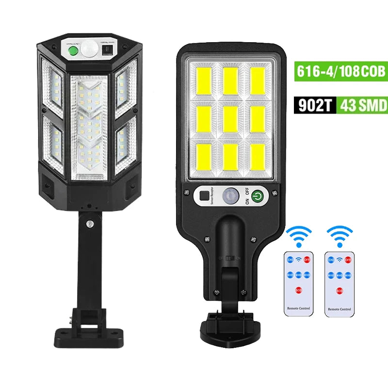 Luminária solar LED