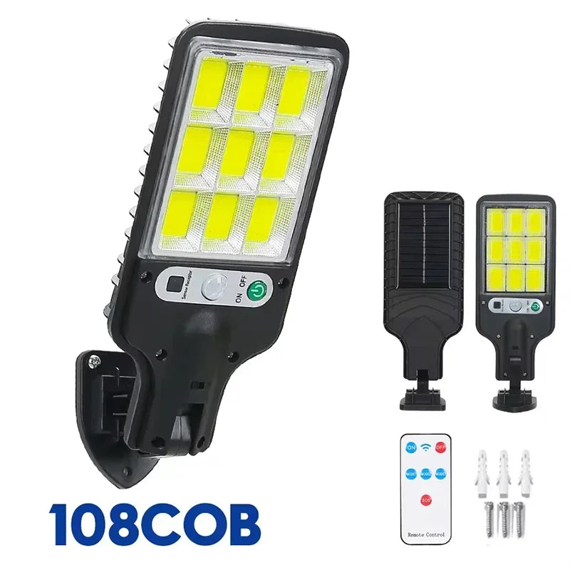 Luminária solar LED