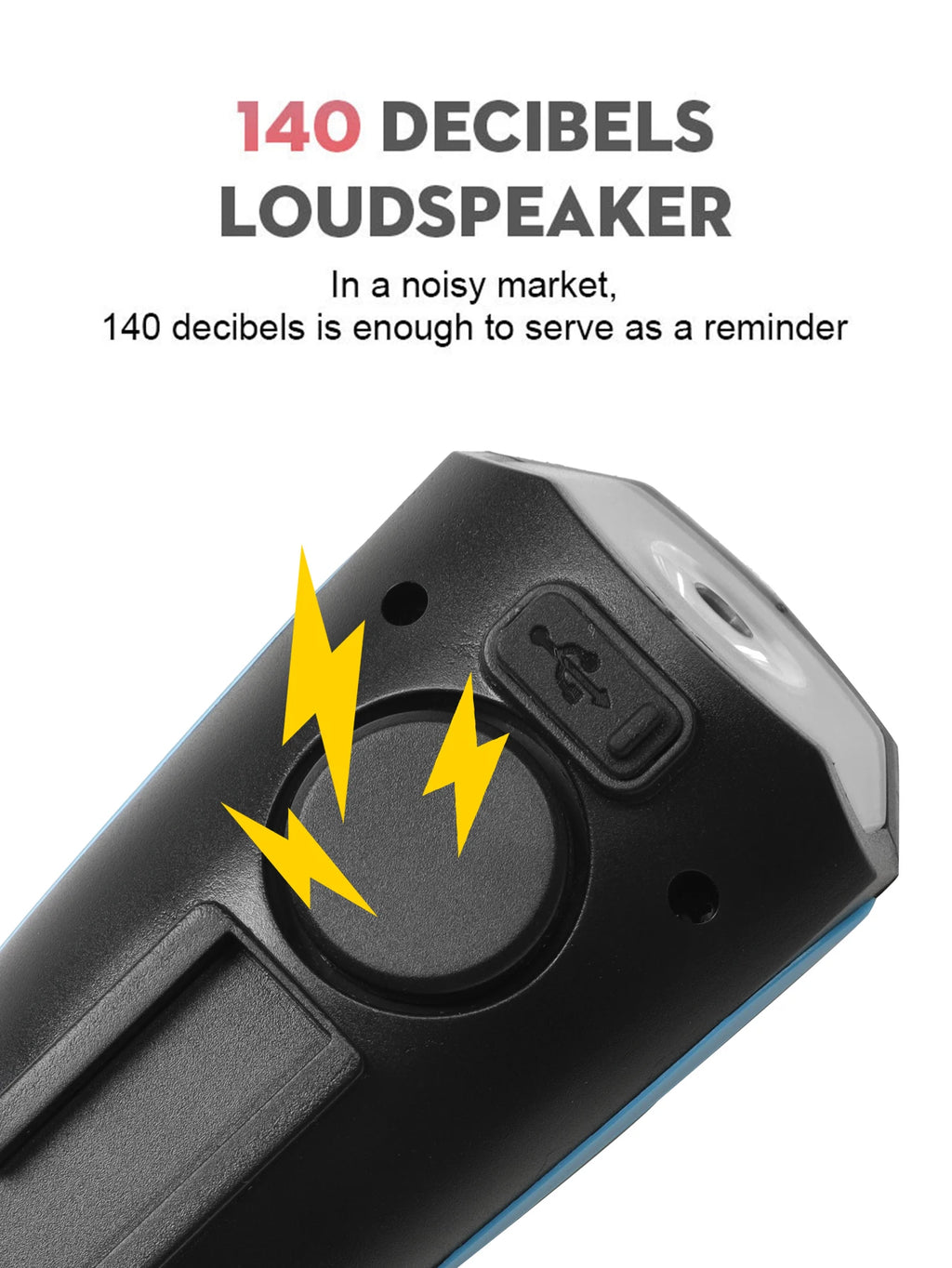 Farol dianteiro de bicicleta