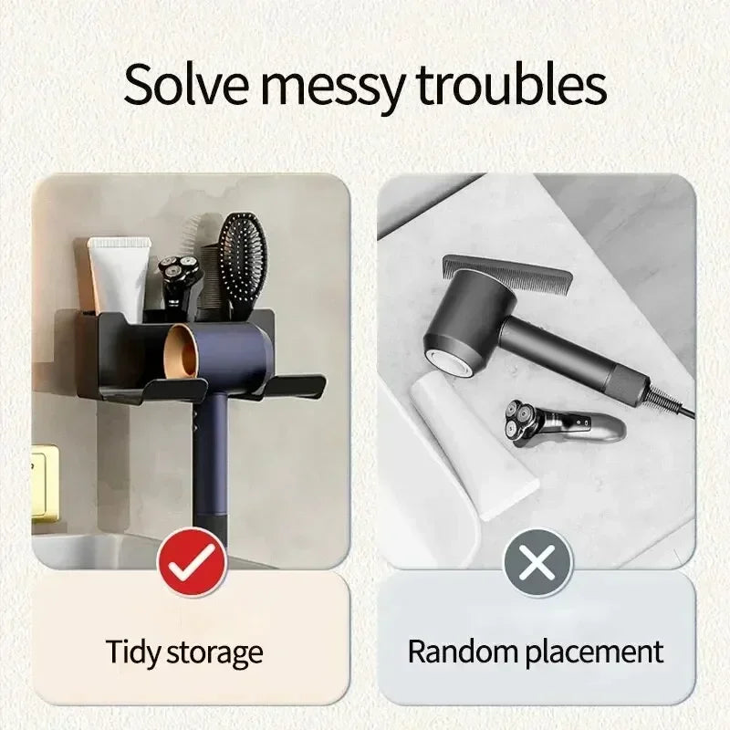 Suporte organizador de banheiro
