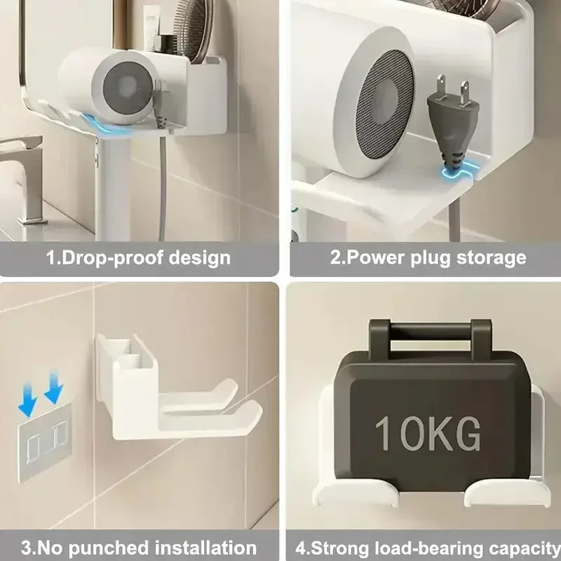 Suporte organizador de banheiro