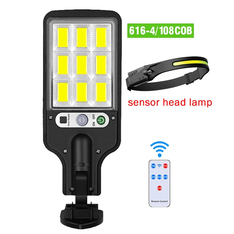 Luminária solar LED