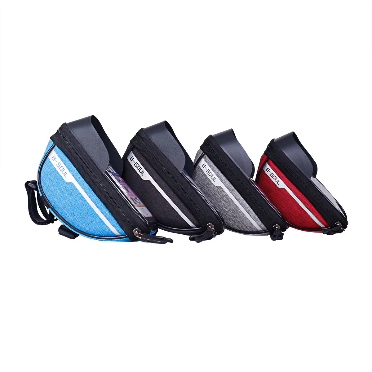 B-SOUL Bicycle Bag Front Bag Handlebar Bag Mobile Phone Bag Horizontal Bag Mountain Road Bike Riding Accessories