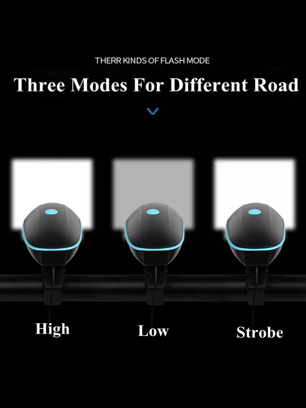 Farol dianteiro de bicicleta