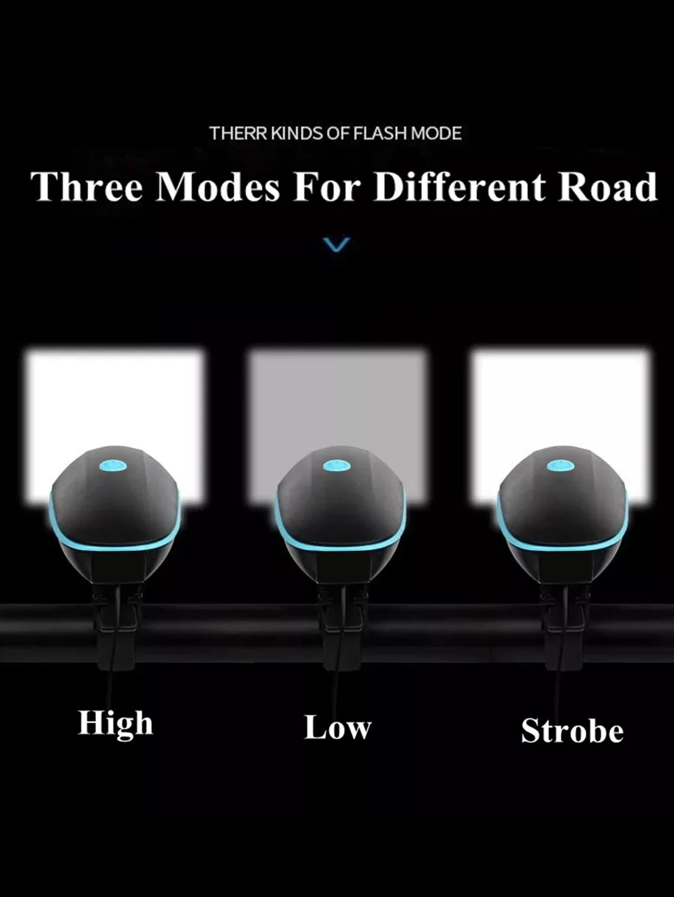 Farol dianteiro de bicicleta