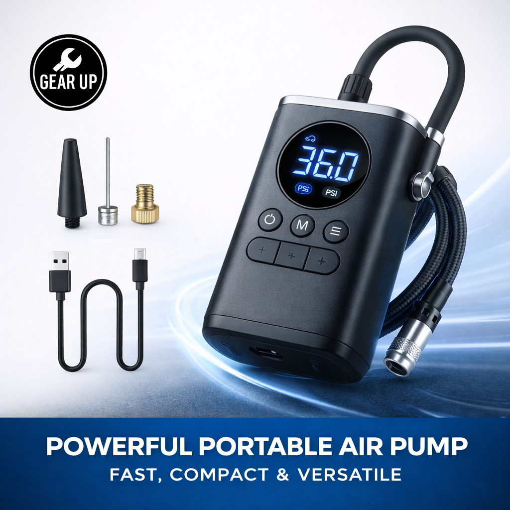 Bomba de ar portátil